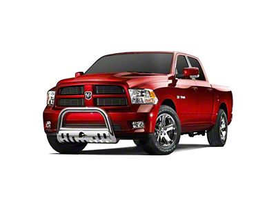 Bull Bar with Stainless Steel Skid Plate; Stainless Steel (16-24 Titan XD)