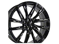 CA90 Gloss Black 6-Lug Wheel; 26x10; 28mm Offset (16-24 Titan XD)