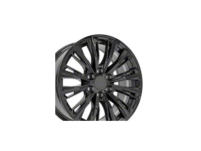 CA93 Gloss Black 6-Lug Wheel; 20x9; 28mm Offset (16-24 Titan XD)
