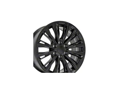 CA93 Satin Black 6-Lug Wheel; 20x9; 28mm Offset (16-24 Titan XD)