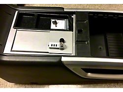Center Console Lock Vault; Half Box (16-24 Titan XD w/o Fold-Down Console)