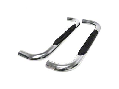 E-Series 3-Inch Nerf Side Step Bars; Stainless Steel (16-24 Titan XD Crew Cab)