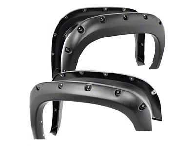 Fender Flares; Smooth Black (16-24 Titan XD)