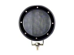 Gladiator Roll Bar with 5.30-Inch Black Round Flood LED Lights; Black (19-24 Titan XD)