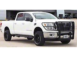 HD Grille Guard; Semi-Gloss Black (16-24 Titan XD)