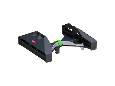 OEM Puck System 5th Wheel Legs; 20,000 lb. GTW (16-24 Titan XD w/ 8-Foot Bed & 5th Wheel Prep Package)