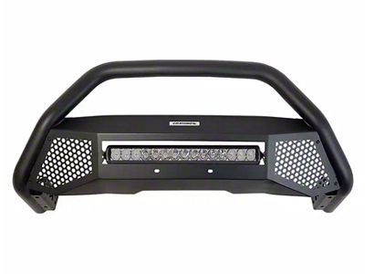 Go Rhino RC4 LR Bull Bar with 20-Inch LED Light Bar; Textured Black (16-24 Titan XD)