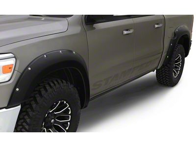 Ruff Riderz Fender Flares; Smooth Black (16-24 Titan XD)