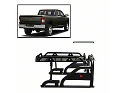 Warrior Roll Bar with 50-Inch LED Light Bar; Black (16-24 Titan XD)