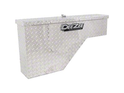 Wheel Well Tool Box; Brite-Tread; Passenger Side (16-24 Titan XD)