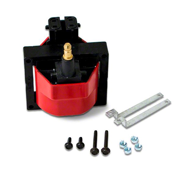 Top Street Performance Jeep Cherokee ECore Ignition Coil; Red JM6936 (8486 2.8L Jeep Cherokee