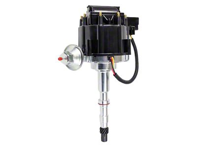 Top Street Performance HEI Distributor; Black (76-81 5.0L Jeep CJ7)