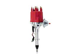 Top Street Performance Pro Series Ready to Run Distributor; Red (76-90 3.8L or 4.2L Jeep CJ7 & Wrangler YJ)
