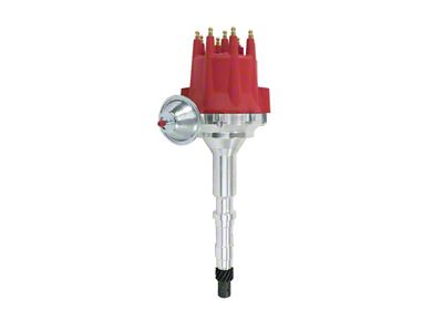 Top Street Performance Pro Series Ready to Run Distributor; Red (76-81 5.0L Jeep CJ7)