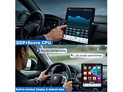 TopDisplay 12.10-Inch QLED Radio Upgrade with 8-Core CPU; 4GB RAM; 64GB ROM (20-26 Jeep Gladiator JT)