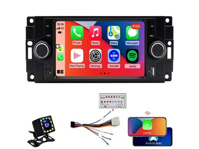 TopDisplay 6.20-Inch QLED Radio Upgrade with 8-Core CPU; 2GB RAM; 32GB ROM (05-07 Jeep Grand Cherokee WK)