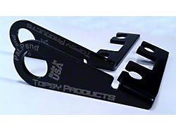 Topsy Hinge Hoist Brackets Only (87-06 Jeep Wrangler YJ & TJ)