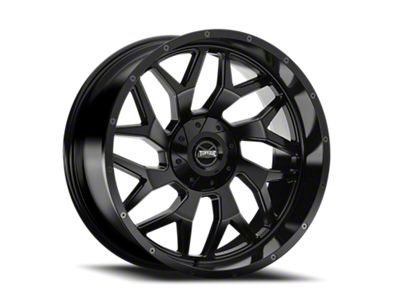 Torque Wheels TW427C Vortex Satin Black 6-Lug Wheel; 20x9; -12mm Offset (04-15 Titan)