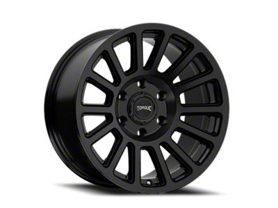 Torque Wheels TW413R Trek Satin Black 6-Lug Wheel; 17x8.5; -12mm Offset (05-15 Tacoma)