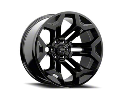 Torque Wheels TW405C Pulse Gloss Black 6-Lug Wheel; 22x11; -38mm Offset (22-26 Bronco Raptor)