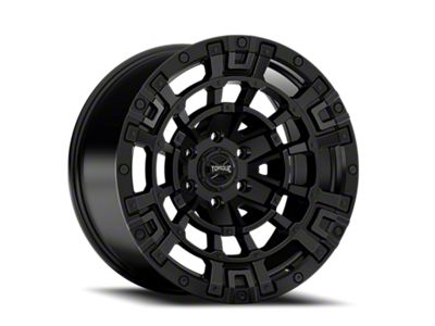 Torque Wheels TW416C Mercenary Satin Black 6-Lug Wheel; 17x9; -12mm Offset (21-26 Bronco, Excluding Raptor)