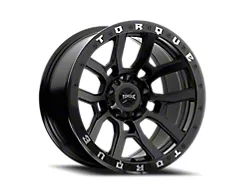 Torque Wheels TW301AF Baja Canyon Satin Black Wheel; 17x8.5; -12mm Offset (84-01 Jeep Cherokee XJ)