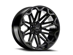 Torque Wheels TW406C Xcelerate Satin Black Wheel; 22x10; -18mm Offset (99-04 Jeep Grand Cherokee WJ)