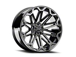 Torque Wheels TW406C Xcelerate Gloss Black Premium Milling Wheel; 20x10; -18mm Offset (07-18 Jeep Wrangler JK)