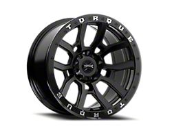 Torque Wheels TW301AF Baja Canyon Satin Black Wheel; 17x8.5; -12mm Offset (97-06 Jeep Wrangler TJ)