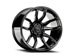 Torque Wheels TW403C Impact Gloss Black Wheel; 20x10; -18mm Offset (18-25 Jeep Wrangler JL)