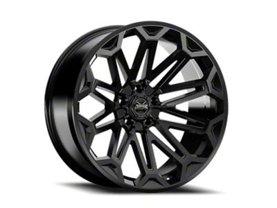 Torque Wheels TW406C Xcelerate Satin Black Wheel; 22x10; -18mm Offset (18-25 Jeep Wrangler JL)