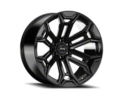 Torque Wheels TW415C Maverick Satin Black 6-Lug Wheel; 20x9; -12mm Offset (17-24 Titan)