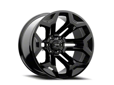 Torque Wheels TW405C Pulse Gloss Black 6-Lug Wheel; 22x11; -32mm Offset (16-24 Titan XD)