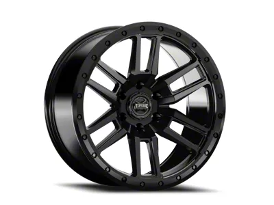Torque Wheels TW411C Pritchett Satin Black 6-Lug Wheel; 18x9; -12mm Offset (16-24 Titan XD)