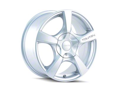 Touren TR9 Gloss Hyper Silver 5-Lug Wheel; 18x8; 40mm Offset (21-25 Bronco Sport)