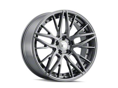 Touren TR93 Gloss Graphite 5-Lug Wheel; 18x8; 35mm Offset (21-25 Bronco Sport)