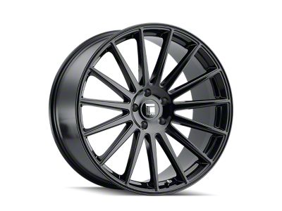Touren TR92 Gloss Black Wheel; 20x9; 35mm Offset (18-25 Jeep Wrangler JL)