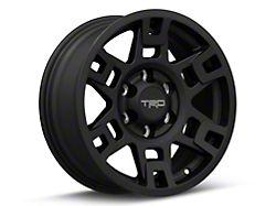 Toyota TRD 4Runner Matte Black 6-Lug Wheel; 17x7; 4mm Offset (03-09 4Runner)