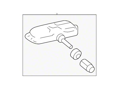 Toyota TPMS Sensor (22-24 4Runner, Excluding TRD Pro)