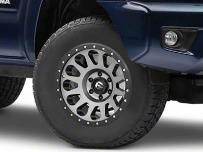 Fuel Wheels Vector Gun Metal 6-Lug Wheel; 17x8.5; 7mm Offset (05-15 Tacoma)