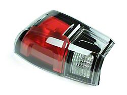 Toyota TRD Pro Tail Light; Black Housing; Clear Lens; Passenger Side (16-23 Tacoma)
