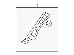 Toyota Body A-Pillar Trim Panel; Beige (07-21 Tundra)