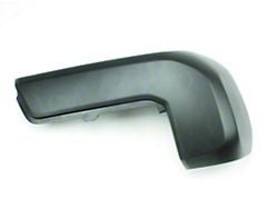 Toyota Rear Bumper End Cap without Sensor Hole; Passenger Side; Black (16-23 Tacoma)