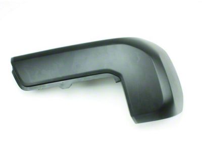 Toyota Rear Bumper End Cap without Sensor Hole; Passenger Side; Black (16-23 Tacoma)