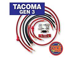 ToyotaCables Big 7 Battery Cable Kit; 2GA (16-23 3.5L Tacoma)
