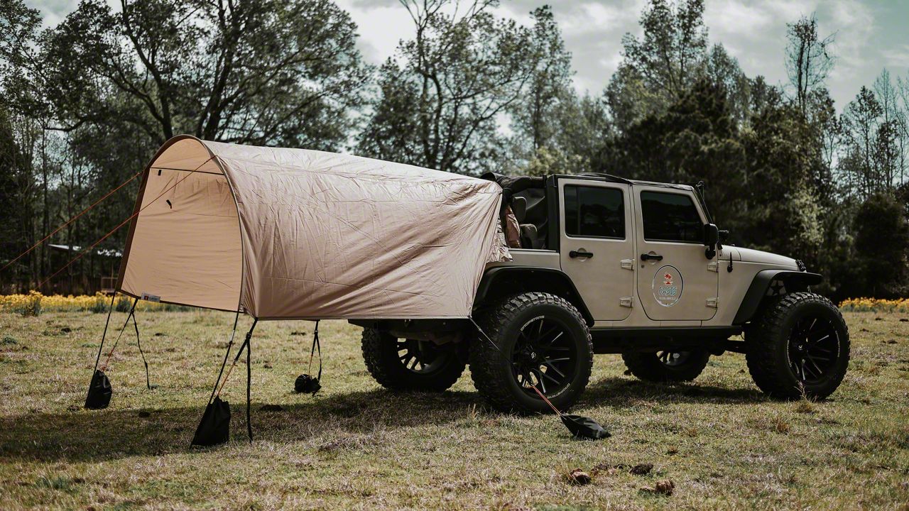 Trail Gear Oasis Jeep Wrangler Trail Cover; Coyote MMW202 (76-25 Jeep ...