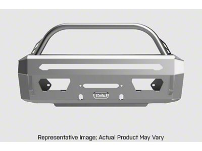Trail Standard Offroad Incog Lo Pro Front Bumper with Bull Bar; Raw Steel (14-24 4Runner)