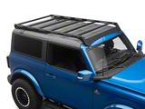 Modular Full Roof Rack with 40-Inch Light Bar Cutout Deflector (21-26 Bronco 2-Door)