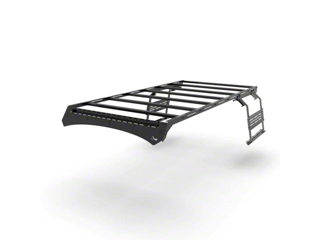 Pak Raxroof Rack Bronco Modular Full Roof Rack with 40-Inch Light Bar Cutout Deflector ...