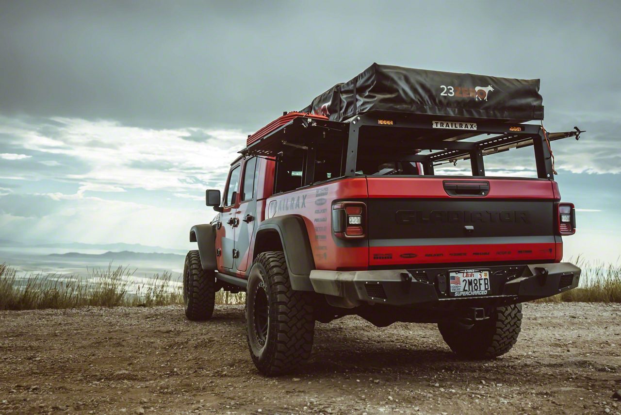 Jeep Gladiator Gullwing Bed Rack (20-24 Jeep Gladiator JT) - Free Shipping